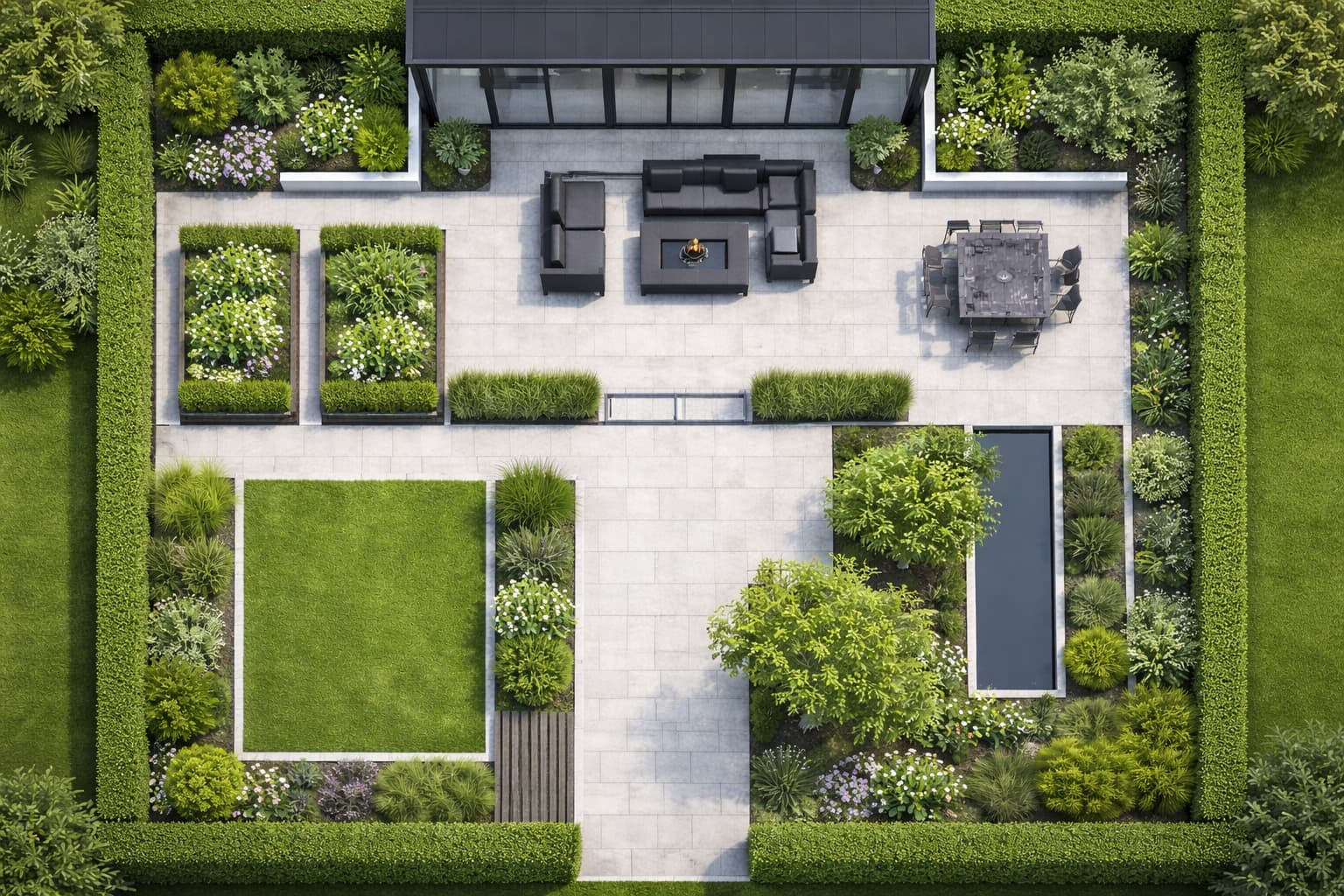2D Tuinontwerp